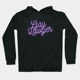 Gay Lawyer - Purple Hoodie